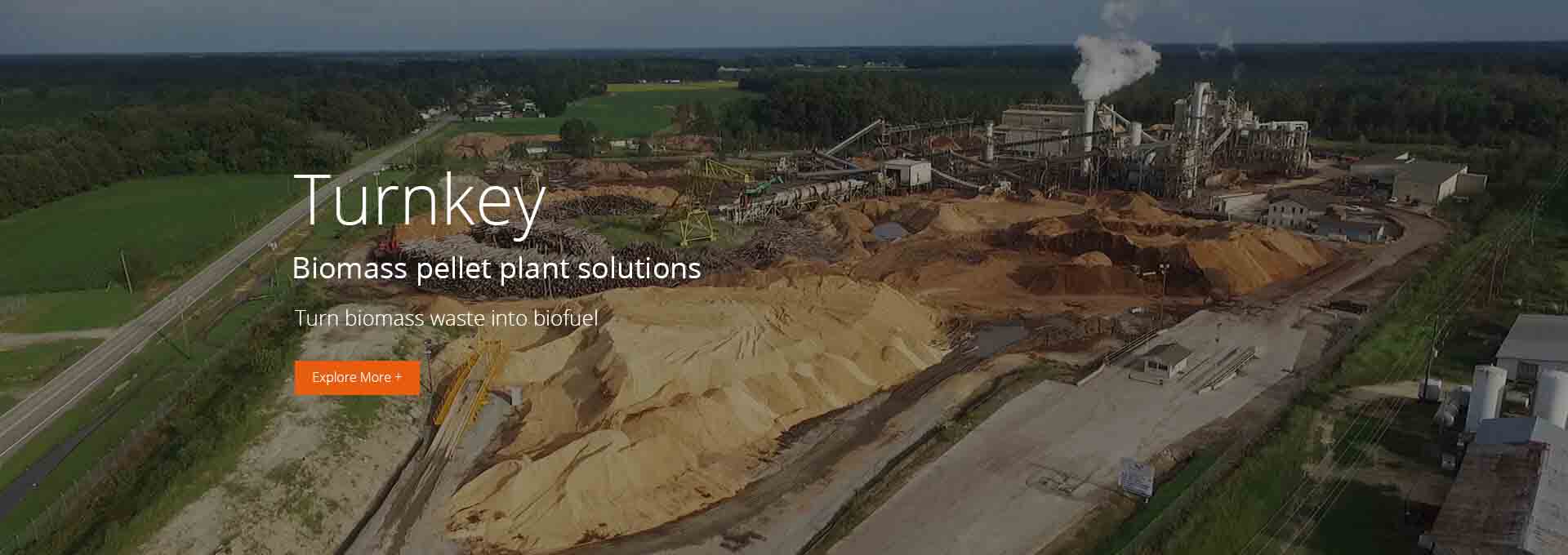 turnkey biomass pellet plant solutions