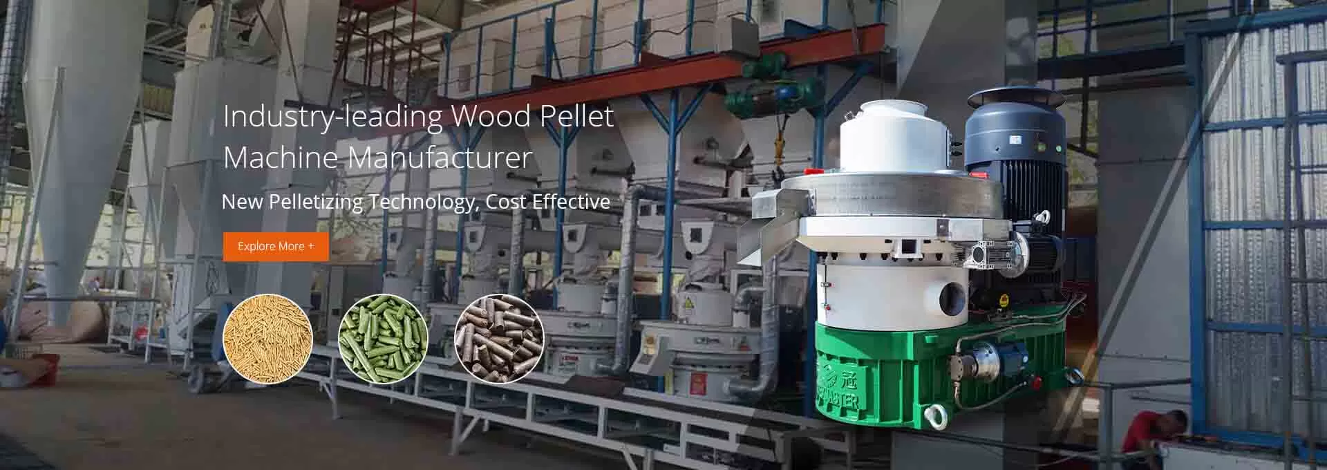 wood pellet machine