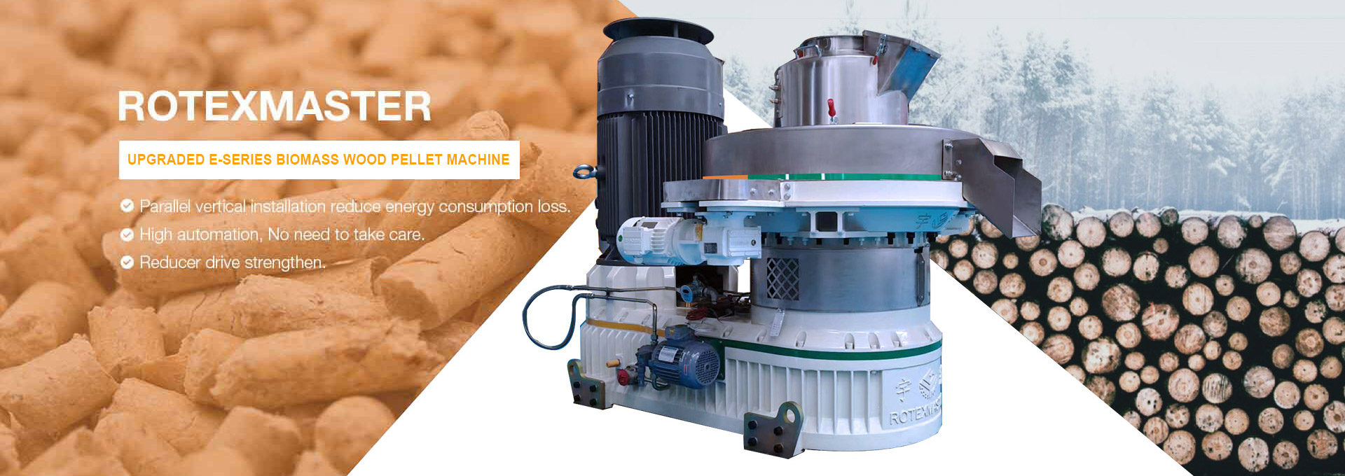 wood pellet machine