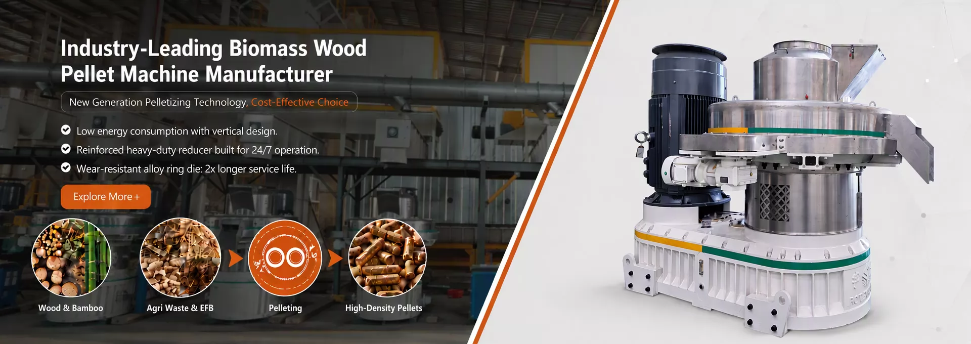 wood pellet machine