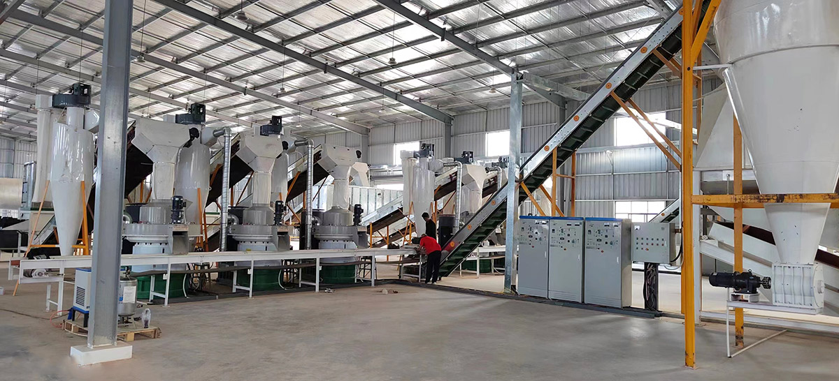 20t/h Wood Pellet Production Line in Cambodia