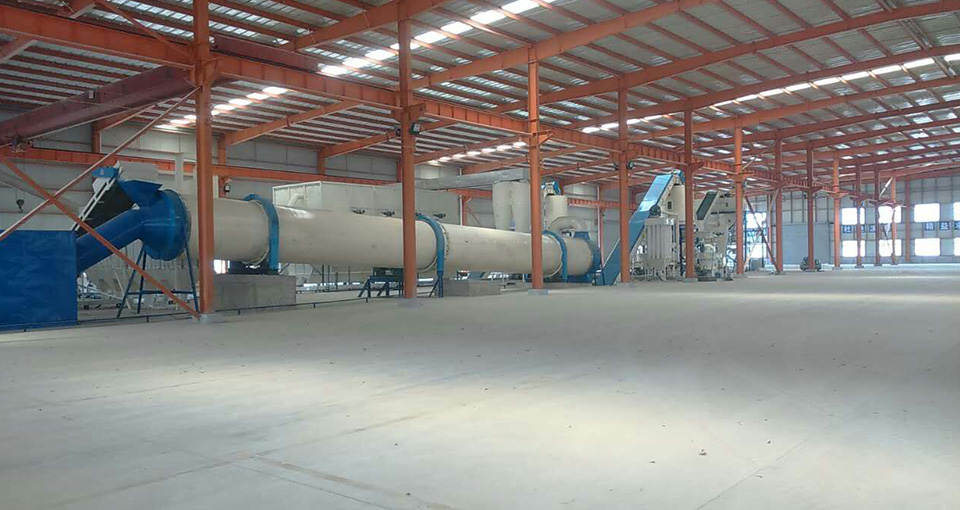Biomass Rotary Dryer in Anhui