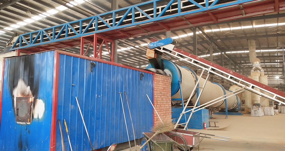 Biomass Rotary Dryer in China