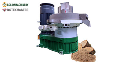 What are the possible reasons for the sudden powder pressed from the wood pellet machine